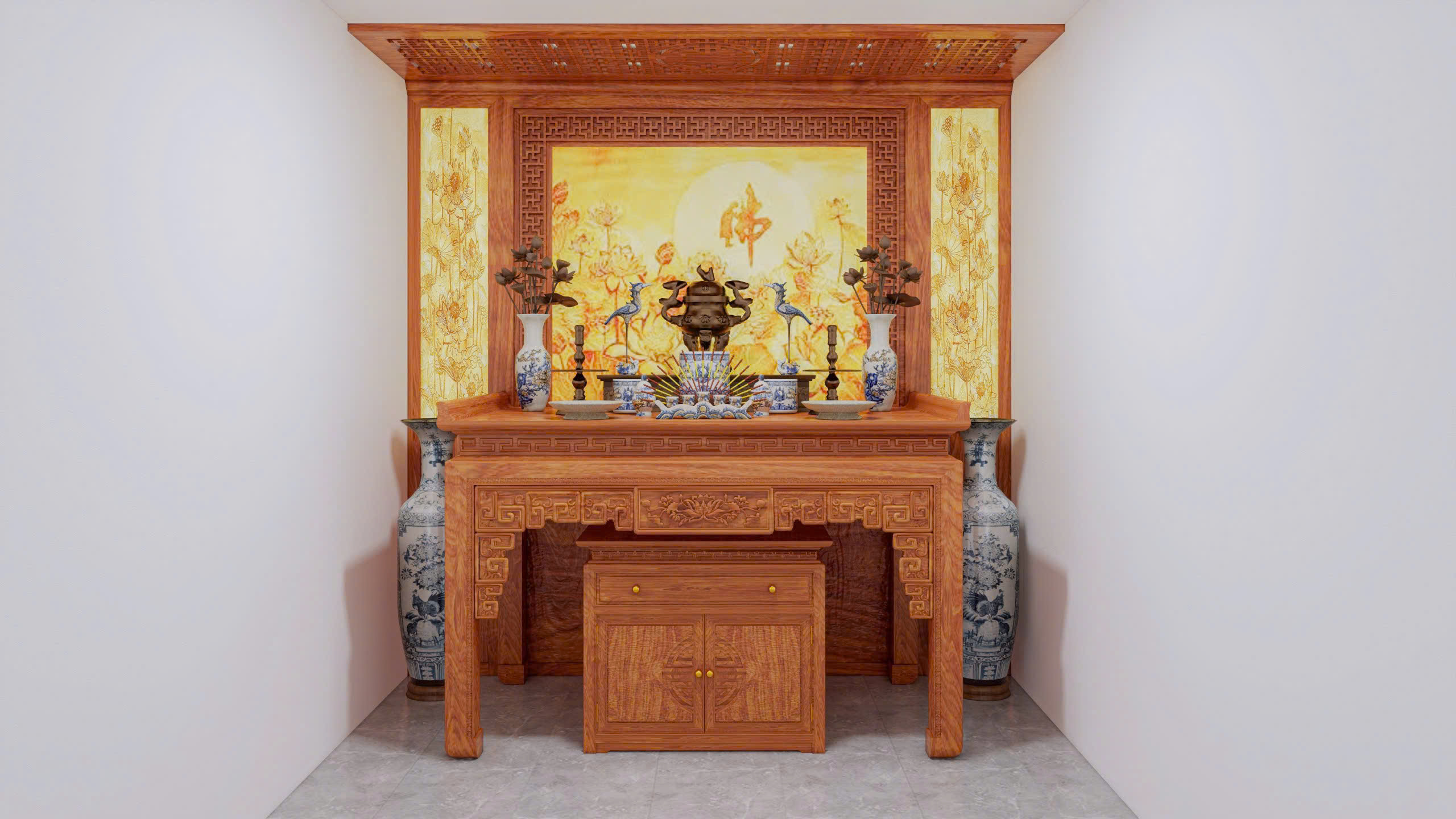 Công trình phòng thờ Điện Biên - Chị Phương z6386864318692 59b341c357d901443b154381c22f9132 - Công trình phòng thờ Điện Biên - Chị Phương